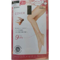 ATSUGI Cosmetic Cover LLL Black Stockings Plain Stockings Stockings