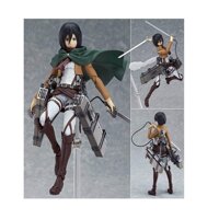 Attack On Titan Anime Figure Artfx J Levi Ackerman Action Figure Package Ver. PVC Action Figure Toys Collection Model Doll Gift (Mikasa 203(with Box))