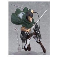 Attack On Titan Anime Figure Artfx J Levi Ackerman Action Figure Package Ver. PVC Action Figure Toys Collection Model Doll Gift (Levi 213(No Box))