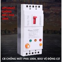 Attomat chống mất pha 380V 40A 100A - CB chống mất pha bảo vệ động cơ 3 Pha