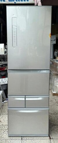 ​Tủ lạnh cũ 5 cánh TOSHIBA GR-R41G(S) 411LIT, sx 2020 còn đẹp lắm