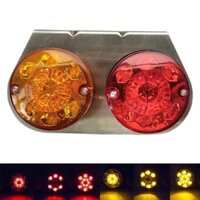 Atvov Led 12v 24v Đèn Hậu Tròn Phanh Dừng Đèn Báo Giá Đỡ Đèn Chống Nước Singal M3i5