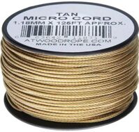 Atwood Rope - Dây Micro cord cuộn 38m màu Tan