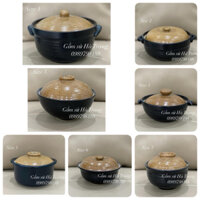 Âu có nắp gốm sứ Bát Tràng cao cấp  cất trữ thực phẩm