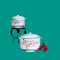 Âu cơm sứ Bát Tràng-thố đựng cơm (âu nhỏ, âu yến), sứ Bát Tràng, thể tích 650ml (giá 1 âu)