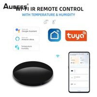 Aubess Tuya Wifi Từ Xa Hồng Ngoại Thông Minh Với Nhiệt Độ Ẩm Kế Dvd Điều Hòa Không Khí Điều Khiển Từ Xa IR Điều Khiển Từ Xa Đa Năng Hoạt Động Với Alexa Home Yandex Alice