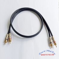 Audio Cable - Cable RCA to RCA - Cáp RCA (Dây AV) 4 đầu Liton Xanh