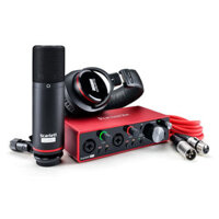 Audio Interface Focusrite Scarlett 2i2 Studio Pack Gen 3