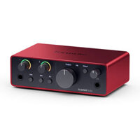 Audio Interface Focusrite Scarlett Solo Gen 4 Sound Card