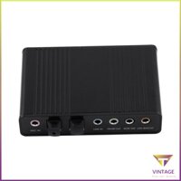 Audio Output Adapter External Sound Card 6 Channel 5.1 Spdif Usb Optical [H/3]