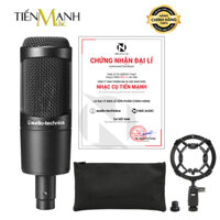 Audio Technica AT2035 Mic Condenser Thu Âm Phòng Studio, Micro Microphone Cardioid AT-2035