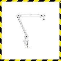 Audio-Technica AT8700J WH White mic boom arm mic arm White mic stand condenser mic for desktop mic stand load capacity 2kg adjustable angle live broadcast/distribution/recording/karaoke (AT2020, AT2035, AT2050, AT4040, etc.) [Domestic regular product] Whi