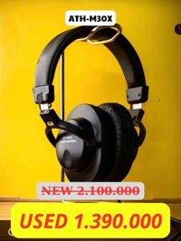 Audio-Technica ATH-M30X – Tai nghe kiểm âm cũ đáng giá cho người mới bắt đầu và phòng thu cá nhân