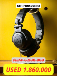 Audio-Technica ATH-PRO500MK2 – Tai nghe kiểm âm cũ giá rẻ chuẩn DJ chuyên nghiệp
