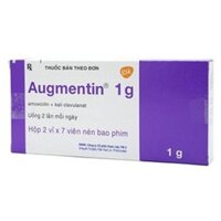 Augmentin 1g - Kháng sinh điều trị nhiễm khuẩn