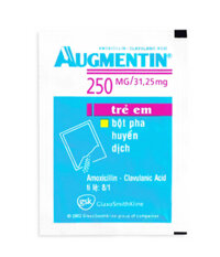 AUGMENTIN 250MG/31.25 SAC H/12 gói