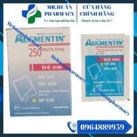 Augmentin 250Mg/31,25mg (Hộp 12 gói) – Thuốc kháng sinh Beta lactam