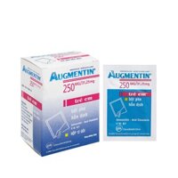 Augmentin 250mg31,25mg Hộp12 gói Glaxo