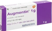 Augmentin GSK 1g trị nhiễm khuẩn (2 vỉ x 7 viên)