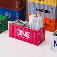 Augustin 1: 30 Hộp đựng vận chuyển, Hộp đựng danh thiếp Hộp lưu trữ văn phòng phẩm để bàn sáng tạo, Đồ trang trí đa chức năng Hộp đựng bút Hộp mô hình trang trí Quà tặng