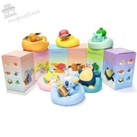 Augustin Pokemon Starry Dream Series Chất Lượng Cao Snorlax Eevee Bulbasaur Komala Với Đế Sang Trọng Anime Nhân Vật