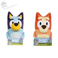 Augustina Bluey Talking Plush, Sing Dog Doll Soft Cotton Bingo Dog Music Hình, Bluey and 30cm Kawaii Thú nhồi bông Bluey and Bingo Đồ chơi trẻ em sang trọng