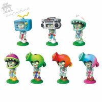 Augustina Plants Vs Zombie Anime Hình, Ngẫu nhiên Lucky Q Phiên bản Plants Vs Zombies Khối xây dựng Đồ chơi, Xu hướng Bộ sưu tập hoạt hình Cây bất ngờ Zombie Nhân vật hành động Quà tặng sinh nhật