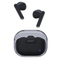 AUKEY EP-M2 Tai Nghe Bluetooth 5.3, Thiết kế Trong suốt, Kháng nước IPX4, 3 Chế độ EQ, Nghe 20 Giờ