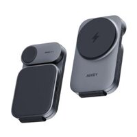 Aukey LC-MC312 – Đế sạc nhanh đa năng không dây hít từ tính 3 trong 1 MagFusion Z Qi2 có thể gập lại