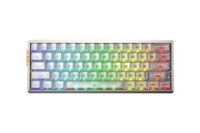 AULA AG60 (4470) BÀN PHÍM CƠ GAMING CÓ DÂY (Phiên bản màu Bạc/Snowglow Magnetic Switch - Rapid trigger)
