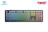 AULA F108 (1264) BÀN PHÍM CƠ GAMING 3 MODE (Phiên bản Xám + đen gradient/ Nimbus V3 switch)