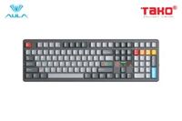 AULA F108PRO V2 (6641) BÀN PHÍM CƠ GAMING 3 MODE (Phiên bản màu Đen xám/ Seascape switch)