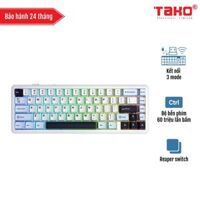 AULA F65 (3256) BÀN PHÍM CƠ GAMING 3 MODE (Phiên bản Xanh dương + Trắng + Tím đậm/ Reaper switch)