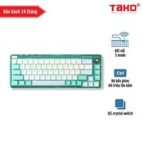 AULA F68 (3993) BÀN PHÍM CƠ GAMING 3 MODE (Phiên bản màu xanh lá)