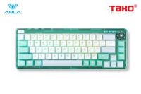 AULA F68 (3993) BÀN PHÍM CƠ GAMING 3 MODE (Phiên bản màu xanh lá)