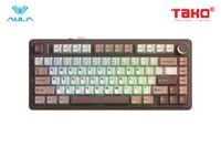 AULA F75 (3305) BÀN PHÍM CƠ GAMING 3 MODE (Phiên bản màu Nâu be/ Barbie switch)