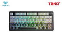 AULA F75 (E9913) BÀN PHÍM CƠ GAMING 3 MODE (Phiên bản Xám+đen gradient/Reaper switch)