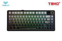 AULA F75 MAX (1165) BÀN PHÍM CƠ GAMING 3 MODE (Phiên bản Xám + Đen gradient/ Reaper switch)