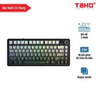 AULA F75 MAX (1493) BÀN PHÍM CƠ GAMING 3 MODE (Phiên bản Xám + đen gradient contour/ Reaper switch)