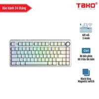 AULA F75HE (6986) BÀN PHÍM CƠ GAMING 3 MODE (Phiên bản màu Trắng contour/ Black King Magnetic switch - Rapid trigger)