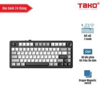 AULA F75HE (6993) BÀN PHÍM CƠ GAMING 3 MODE (Phiên bản màu Xám + Trắng + Đen/ Dragon Magnetic switch - Rapid trigger)