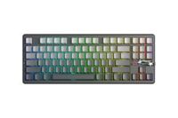 AULA F87 PRO V2 (2629) BÀN PHÍM CƠ GAMING 3 MODE (Phiên bản Xám đen gradient/ Grey Wood V4 Switch)