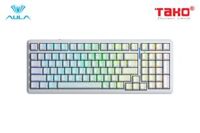 AULA F99 (1516) BÀN PHÍM CƠ GAMING 3 MODE (Phiên bản Trắng contour/ Star Vector switch)