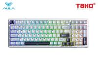 AULA F99 BÀN PHÍM CƠ GAMING 3 MODE (Phiên bản xanh dương + trắng + tím đậm/Reaper switch)