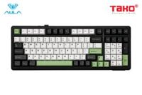 AULA F99 (C8060) BÀN PHÍM CƠ GAMING 3 MODE (Phiên bản đen + trắng + xanh lá/ Whale Sea switch)