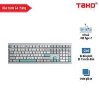 AULA S102 (4746) BÀN PHÍM GIẢ CƠ GAMING CÓ DÂY (Phiên bản Xám + Be + Xanh ngọc)