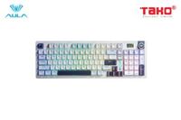 AULA S98 PRO (1899) BÀN PHÍM CƠ GAMING 3 MODE (Phiên bản Xanh dương + trắng + tím đậm/ Star Vector switch/ Pin 5000mAh)