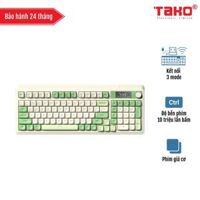 AULA S99 PRO (6968) BÀN PHÍM GIẢ CƠ GAMING 3 MODE (Phiên bản Xanh lá + Be)