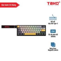 AULA WIN60HE MAX (C5410) BÀN PHÍM CƠ GAMING CÓ DÂY (Phiên bản Đen + xám + vàng/ Wing Chun Magnetic switch - Rapid trigger)