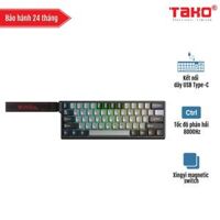 AULA WIN60HE PRO (4111) BÀN PHÍM CƠ GAMING CÓ DÂY (Phiên bản Xám đậm + Xám nhạt/ Xingyi magnetic switch - Rapid trigger)